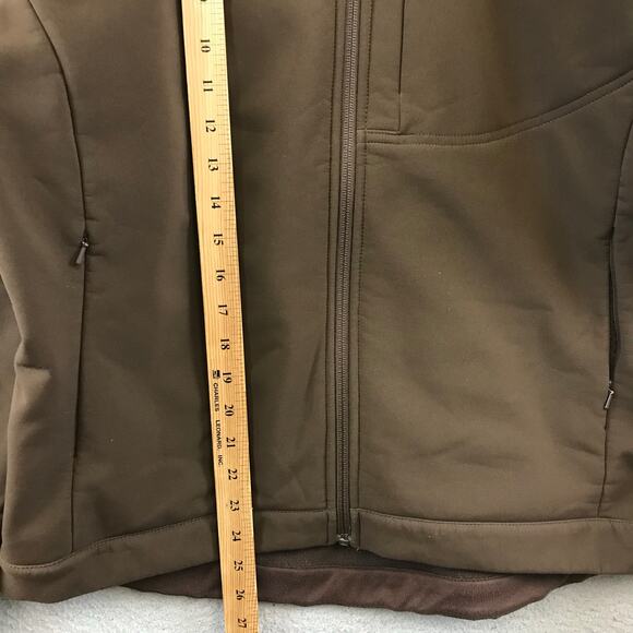 The North Face Apex Brown Jacket Large full zip - Picture 7 of 11